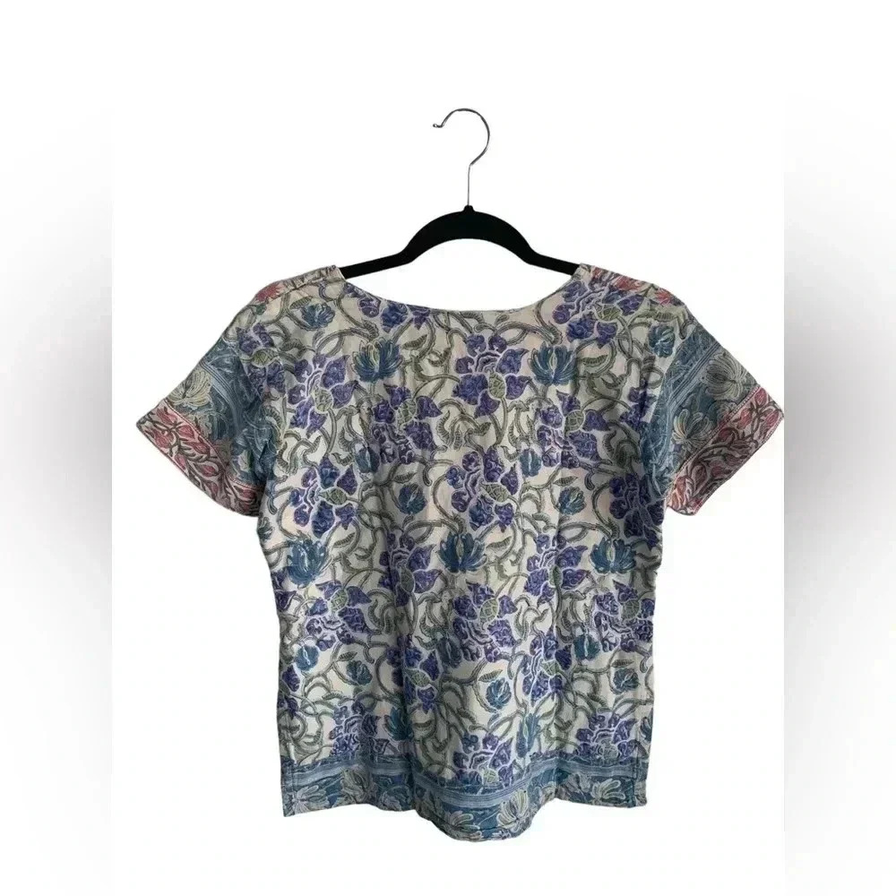 Cotton Patchwork Top - image 2